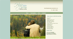 Desktop Screenshot of hopespringscounselingcenter.com